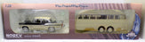 Norev 1/18 Scale 185724 - Simca Chambord & Caravan - Brown/Beige