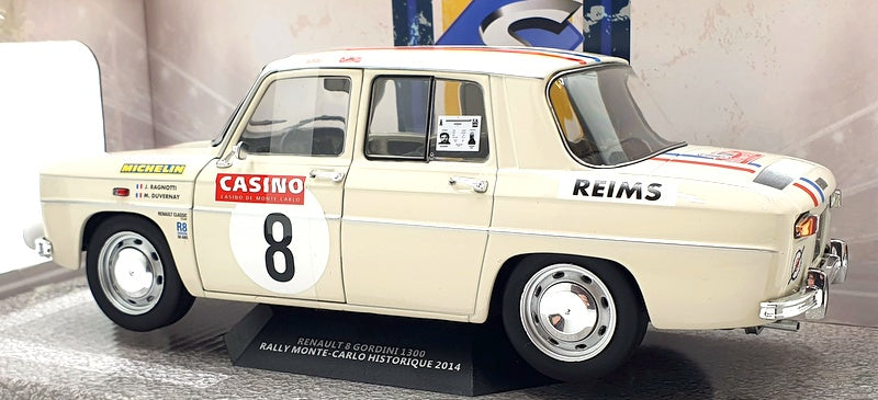 Solido 1/18 Scale Diecast S1803608 - Renault R8 Gordini #8 RMC Historique 2014