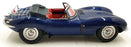 Autoart 1/18 Scale Diecast DC271022A - Jaguar XK SS - Blue With Case