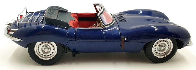 Autoart 1/18 Scale Diecast DC271022A - Jaguar XK SS - Blue With Case
