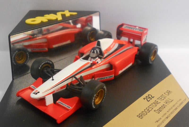 Onyx 1/43 Scale - 292 BRIDGESTONE TEST CAR DAMON HILL