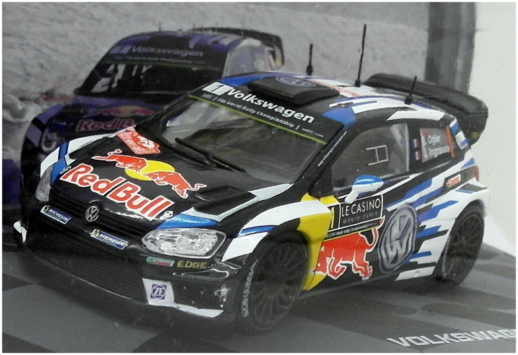 Eaglemoss 1/43 Scale EM04 - Volkswagen Polo R WRC Monte Carlo 2016