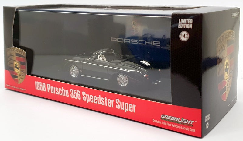 Greenlight 1/43 Scale Model Car 86539 - 1958 Porsche 356 Speedster Super