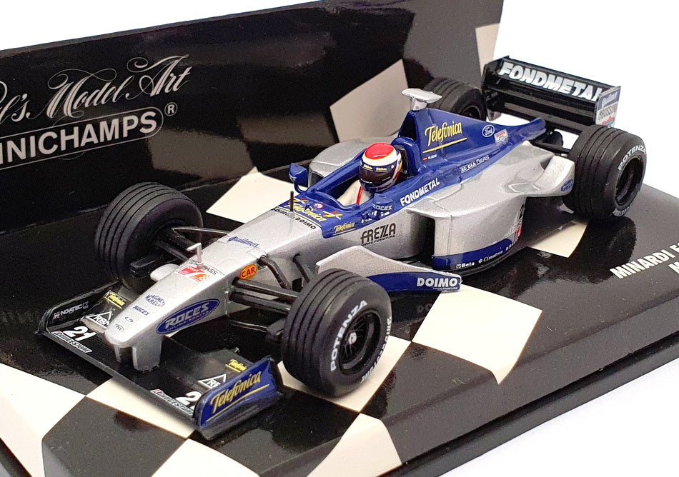 Minichamps 1/43 Scale 430 990021 - F1 Minardi Ford M01 - M.Gene 1999