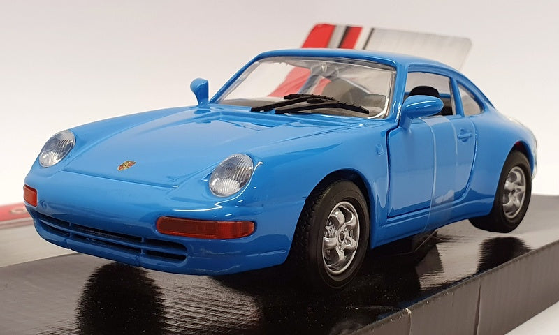 MotorMax 1/24 Scale Metal Model 73222BL - Porsche 911 - Blue