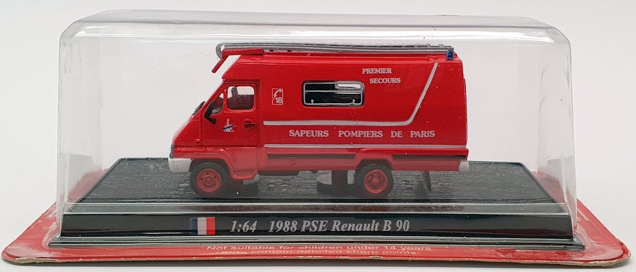 Del Prado 1/64 Scale DP26820 - 1988 PSE Renault B 90 Pompiers Paris Fire