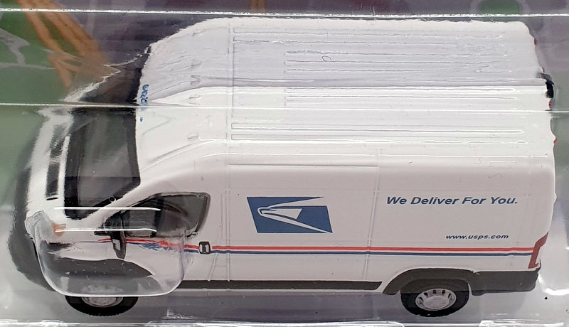Greenlight 1/64 Scale Model Van 53010 - 2019 Ram Promaster USPS - White