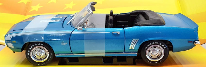 Ertl 1/18 Scale Diecast 32519 - Chevrolet Camaro SS - Blue