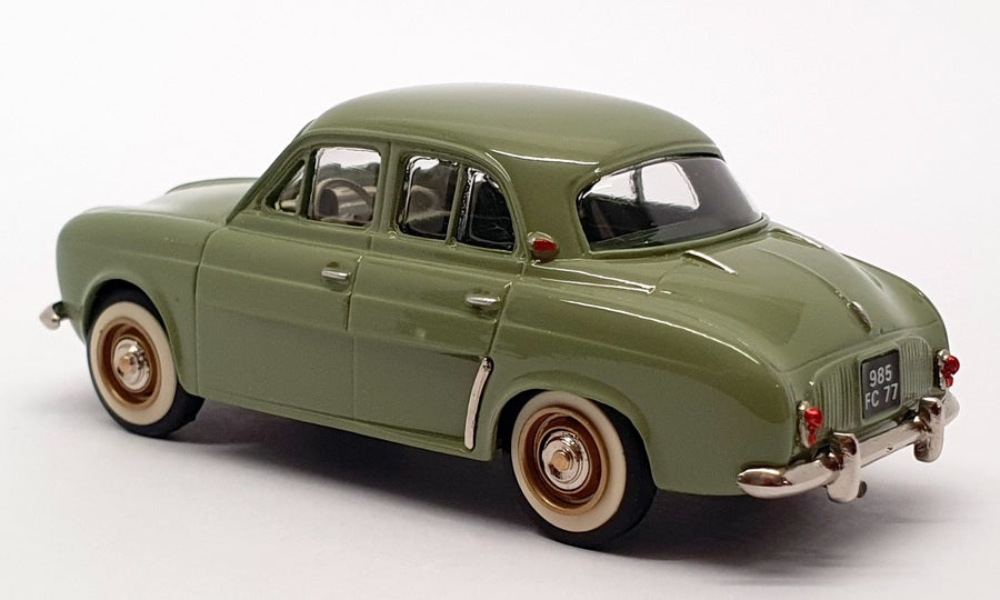Pathfinder Models 1/43 Scale PFMCC3 - 1957 Renault Dauphine - Green - NUMBER 1