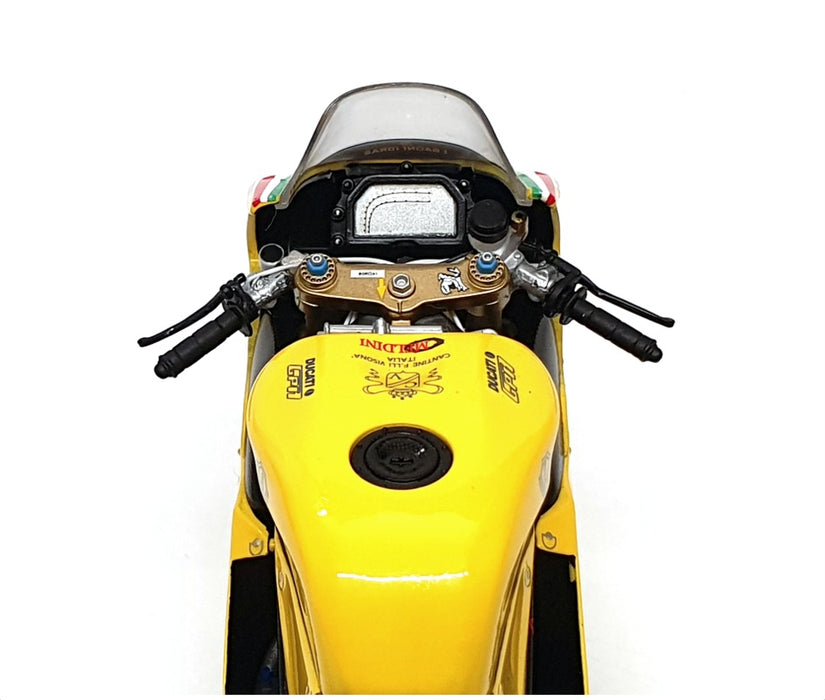 Minichamps 1/12 Scale 122 031220 - Ducati 998RS Motorbike - M. Borciani WSB 2003