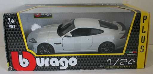 Burago 1/24 Scale 18-21063 - Jaguar XKR-S - White