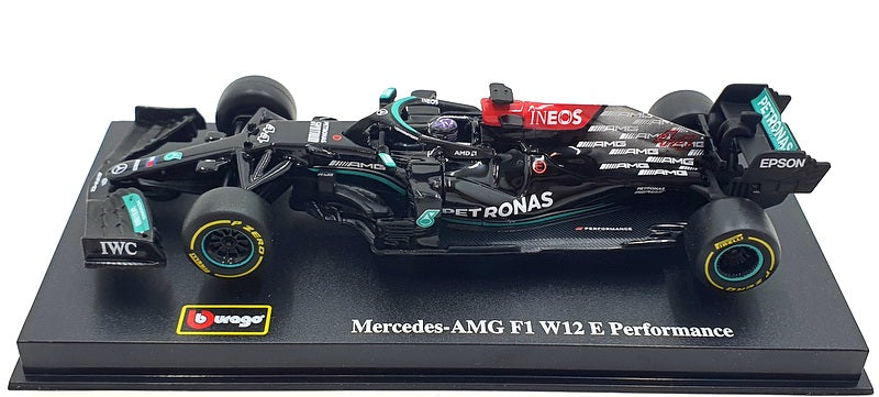 Burago 1/43 Scale #18 38058 Mercedes AMG F1 W12 E Performance L.Hamilton