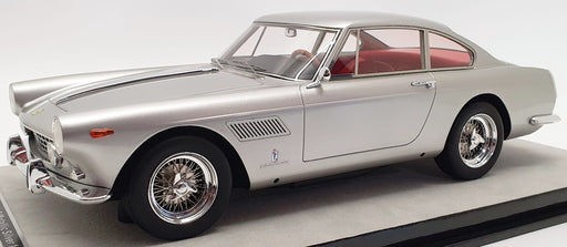 Tecnomodel 1/18 Scale Model Car TM18 102B - 1962 Ferrari 250GTE 2+2 - Met Silver