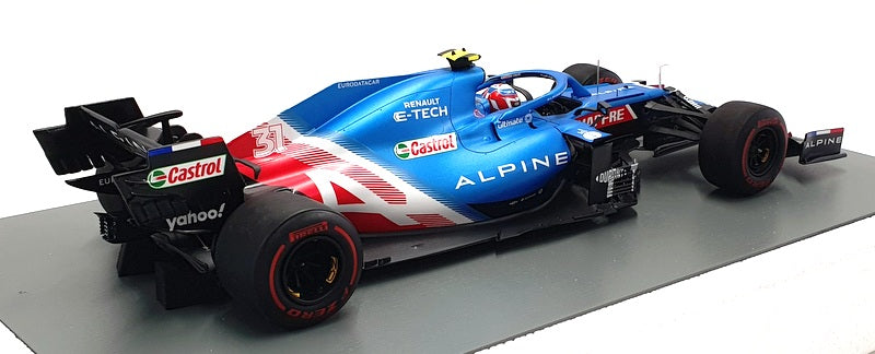 Spark 1/18 Scale 18S581 - Alpine A521 #31 Bahrain 2021 - Esteban Ocon