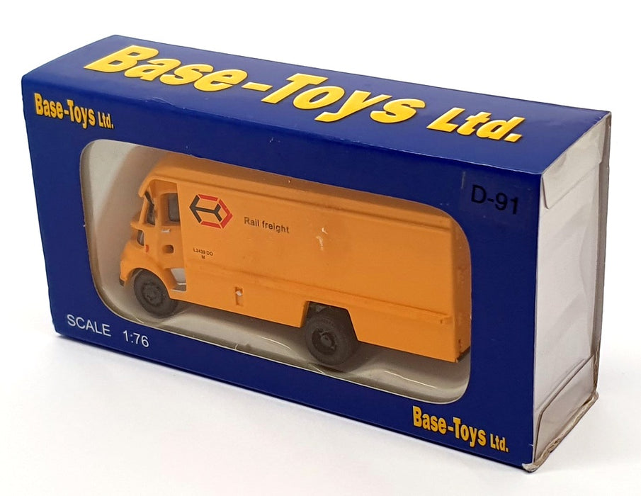 Base Toys 1/76 scale D-91 - Leyland FG Crewbus - BR Yellow
