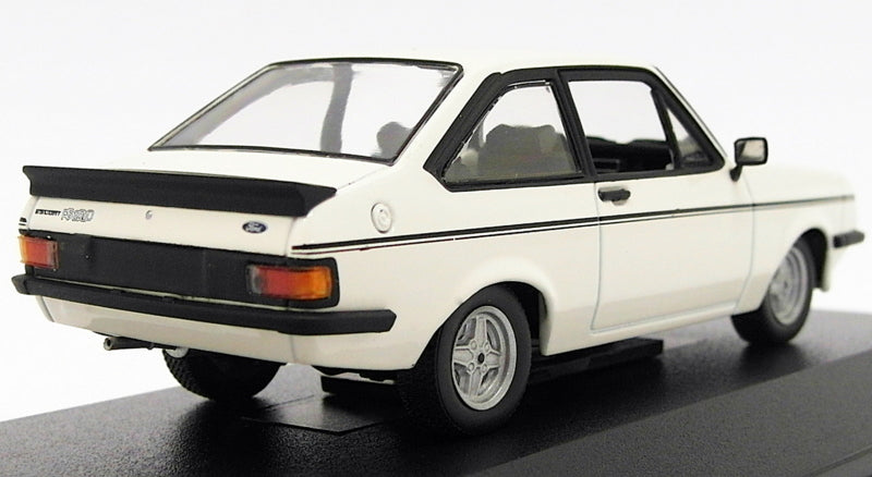 Minichamps 1/43 Scale 400 084300 - 1975 Ford Escort RS2000 - White