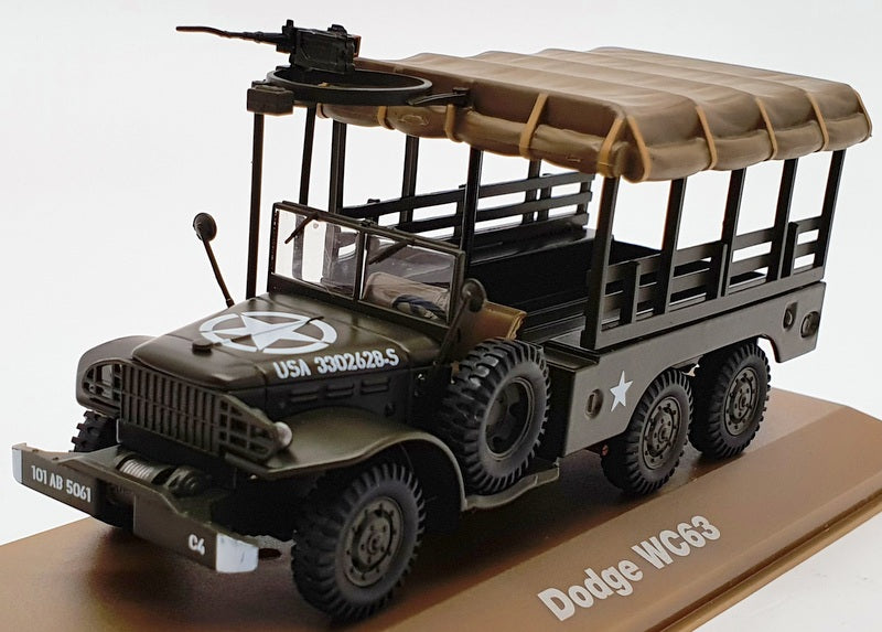 Atlas 1/43 Scale 6690 016 - Dodge WC 63 6x6 1.5 Ton US Army 101st Airborne Div