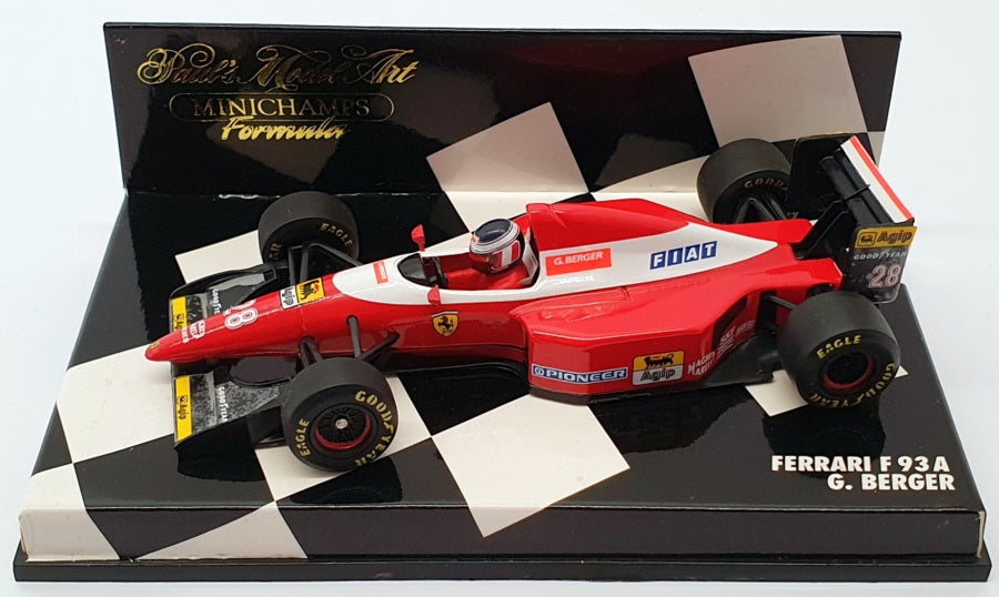 Minichamps 1/43 Scale MIN 930028 - F1 Ferrari F93A - #28 G.Berger