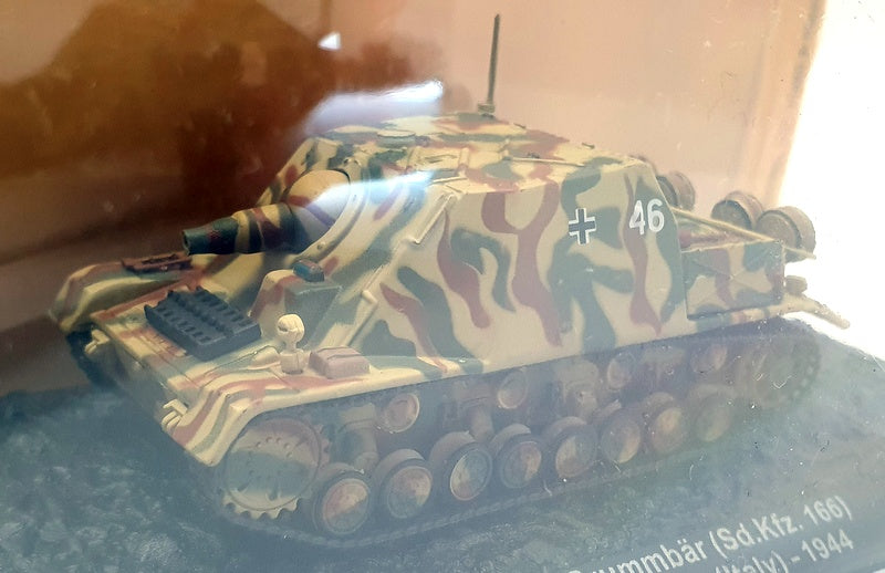 Altaya 9cm Long Diecast AL2307 - Sturmpanzer IV Brummbar (Sd.kfz 166)