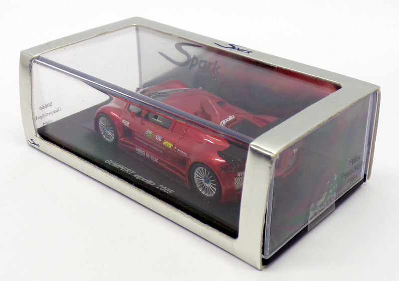 Spark 1/43 Scale Model Car S0666 - 2005 Gumpert Apollo - Red