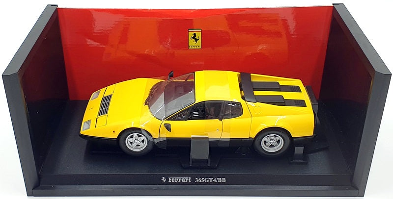 Kyosho 1/18 scale Diecast 08173Y- Ferrari 365GT4/BB - Yellow
