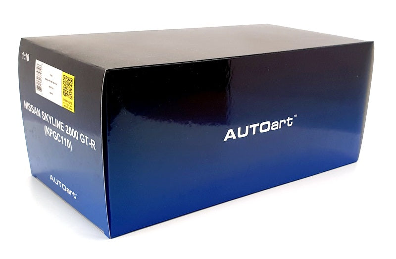 Autoart 1/18 Scale 77472 - Nissan Skyline 2000 GT-R (KPGC110) - White