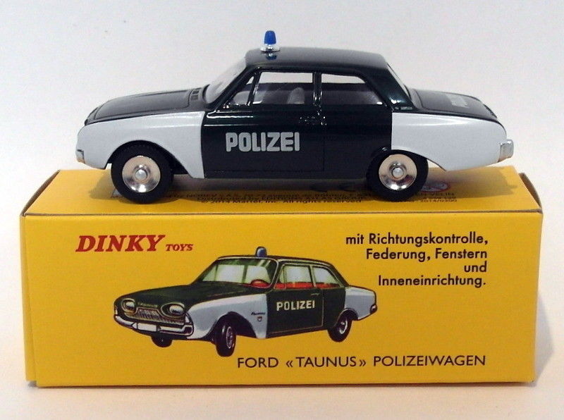 Dinky 551 – Ford Taunus Polizeiwagen – Échelle 1/43 – Boîte D'Origine