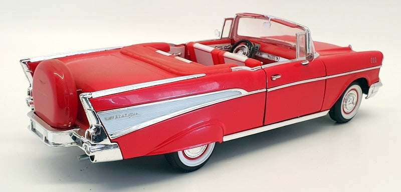 Road Legends 1/18 Scale Diecast 92108 - 1957 Chevrolet Bel Air - Red