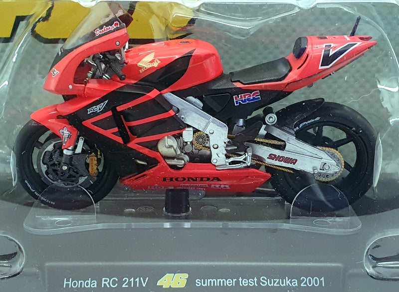 Altaya 1/18 FFR43 - Honda RC 211V #46 Valentino Rossi Summer Test Suzake 2001