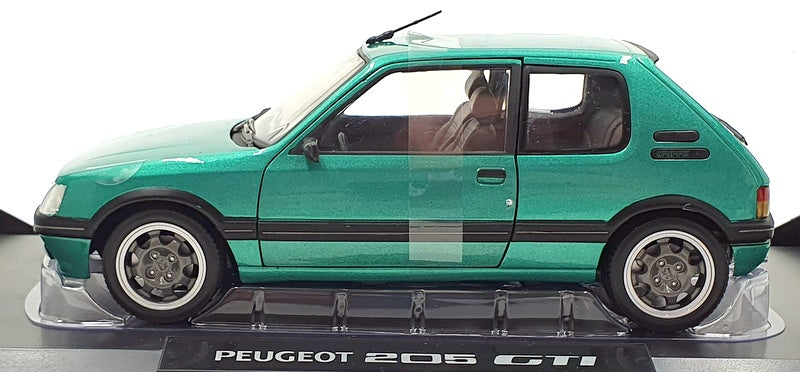 Norev 1/18 Scale Diecast 184850 - Peugeot 205 Griffe 1990 - Green