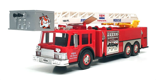 Exxon Appx 36cm Long 10127 - Fire Rescue Truck - Red