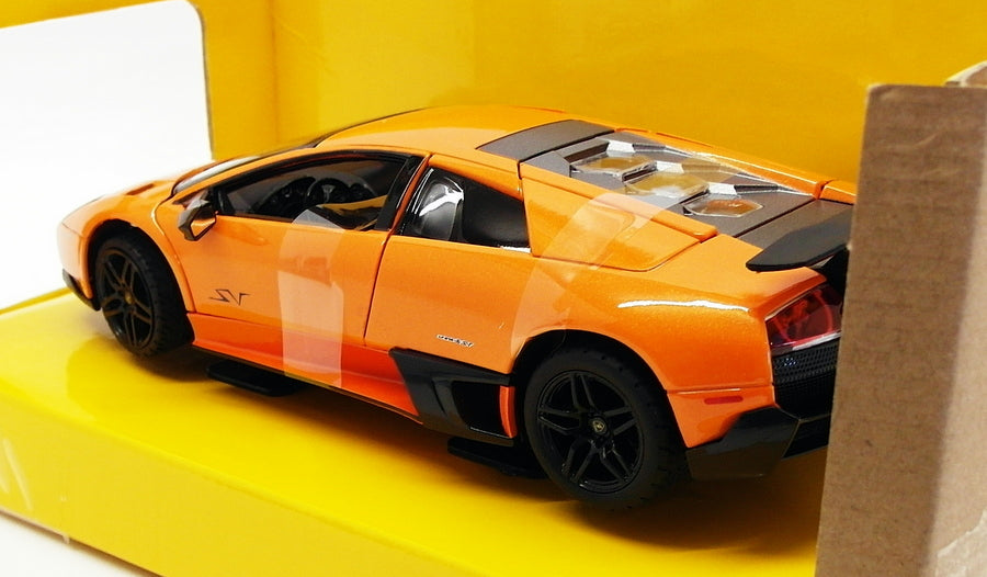 Rastar 1/24 Scale Model Car 39300 - Lamborghini LP670-4 SV - Orange