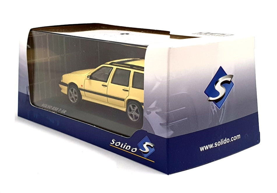 Solido 1/43 Scale S4310601 - Volvo 850 T-5R 2.3i 20V Turbo - Cream Yellow