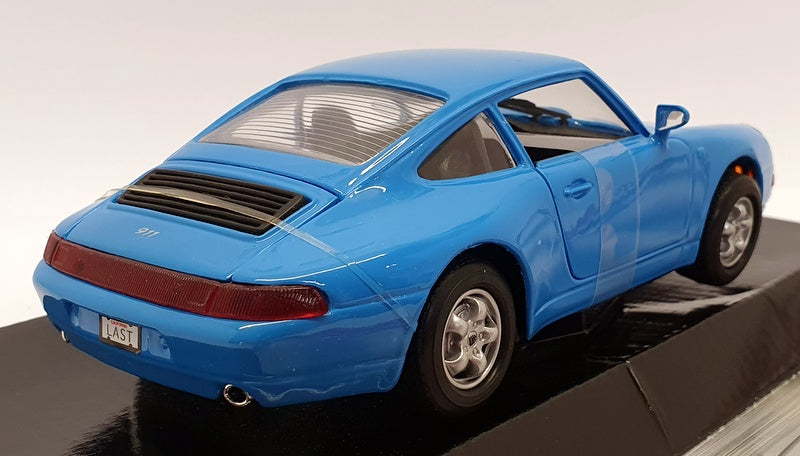 MotorMax 1/24 Scale Metal Model 73222BL - Porsche 911 - Blue