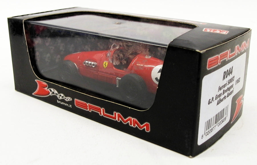 Brumm 1/43 Scale R044 - Ferrari 500F2 GP Gran Bretagna 1952 - A.Ascari ...