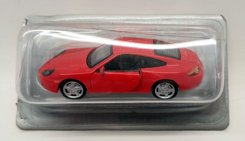 Deagostini 1/43 Scale Model Car COD006 - 1997 Porsche 911 Carrera Coupe - Red