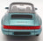 GT Spirit 1/18 GT805 - 1991 Porsche 911 964 Carrera 4 Targa  - Met Turquoise