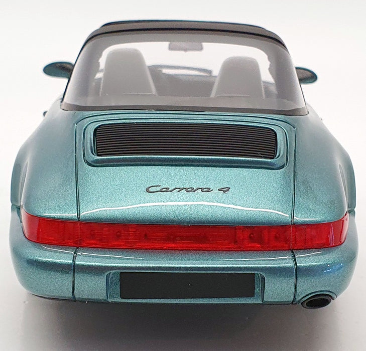 GT Spirit 1/18 GT805 - 1991 Porsche 911 964 Carrera 4 Targa  - Met Turquoise