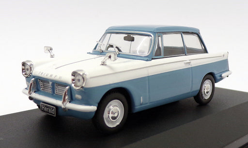 Whitebox 1/43 Scale Model Car WB119 - 1959 Triumph Herald - Blue/White