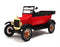 Motormax 1/24 Scale 79328PTM - 1925 Ford Model T Touring - Red