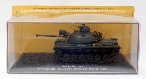 Altaya 1/72 Scale A2520D - M48 A3 Patton 2 Tank - Vietnam 1968