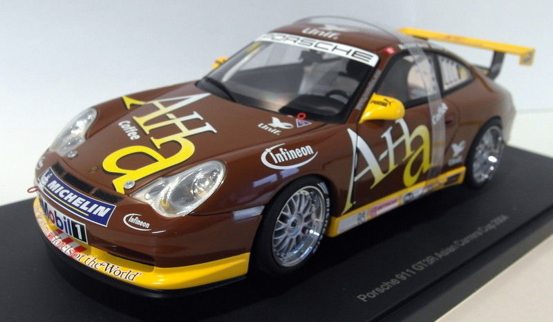 Autoart 1/18 Scale Diecast  80489 Porsche 911 GT3R Carrera Cup 2004 A-HA Marsh
