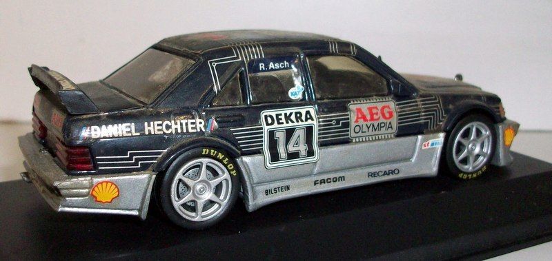 Minichamps 1/43 Scale - Best nr. 3010 Mercedes 190E Evo 1 Team Snobeck Asch
