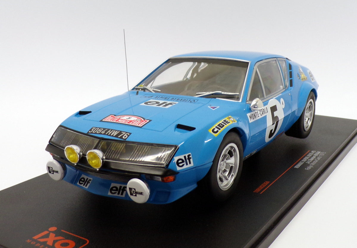 Ixo 1/18 Scale 18RMC036A - Renault Alpine A310 - #5 Monte Carlo Rally 1975