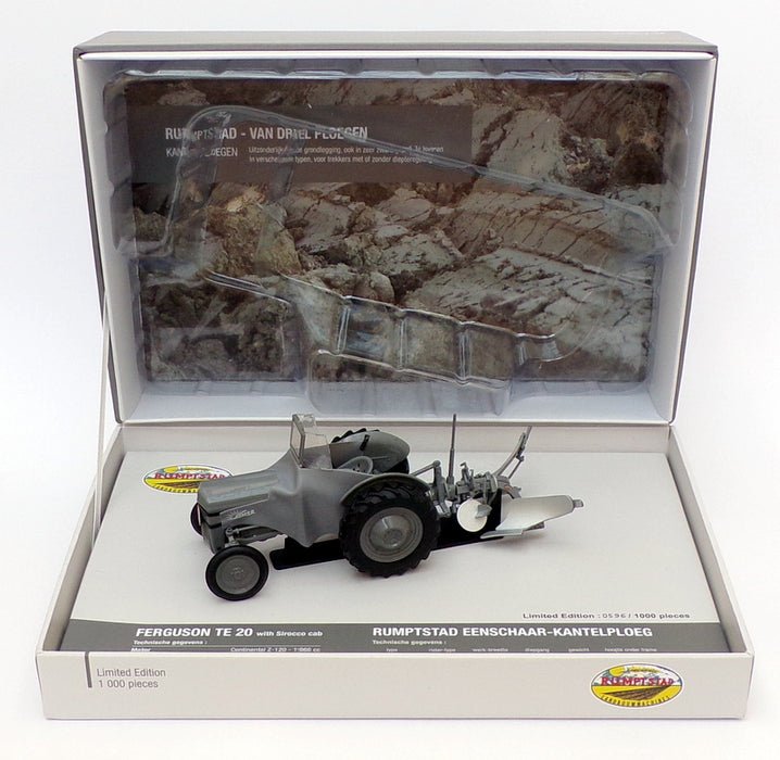 Universal Hobbies 1/32 Scale Tractor UH5364 Ferguson TE 20 With Sirocco Cab Grey