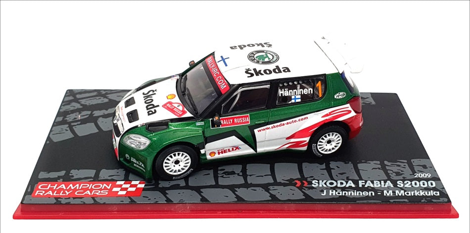 Ixo Altaya 1/43 Scale 27522 - Skoda Fabia S2000 - 2009 Rally Russia