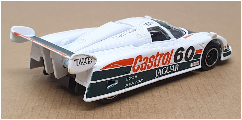 Corgi Appx 10cm Long C144/1 - Jaguar XJR9 Race Car Castrol #60 - White