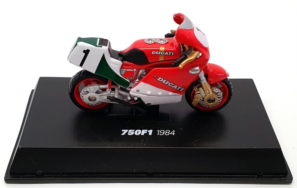 Newray 1/32 Scale 06036 - 1984 Ducati 750F1 Motorcycle - Red/Green