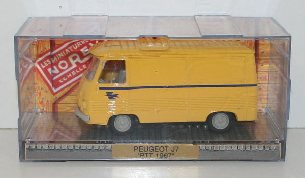 NOREV 1/43 SCALE - PEUGEOT J7 VAN - PTT - 1967