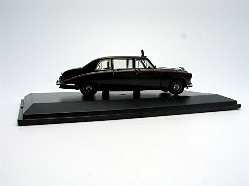 OXFORD 1/43 DS004 CLARET / BLACK QUEEN MOTHER DAIMLER DS420